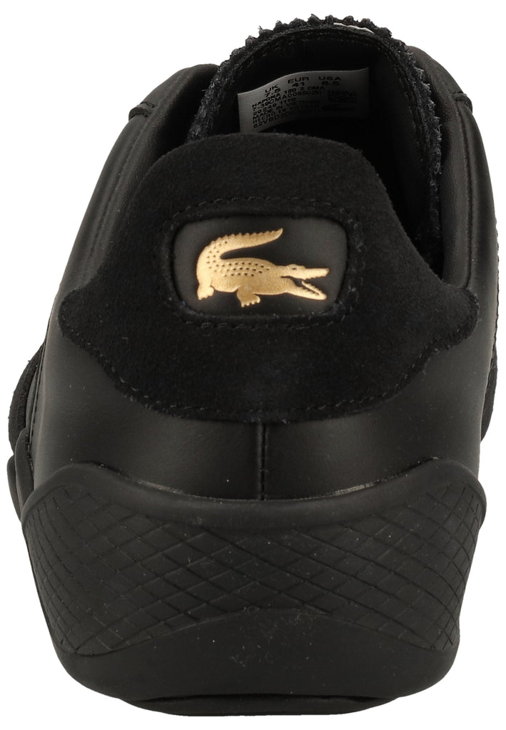 Lacoste Sneaker Leder Schwarz