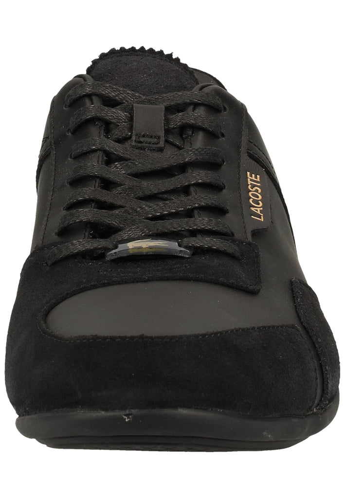 Lacoste Sneaker Leder Schwarz