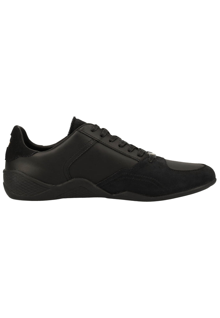 Lacoste Sneaker Leder Schwarz