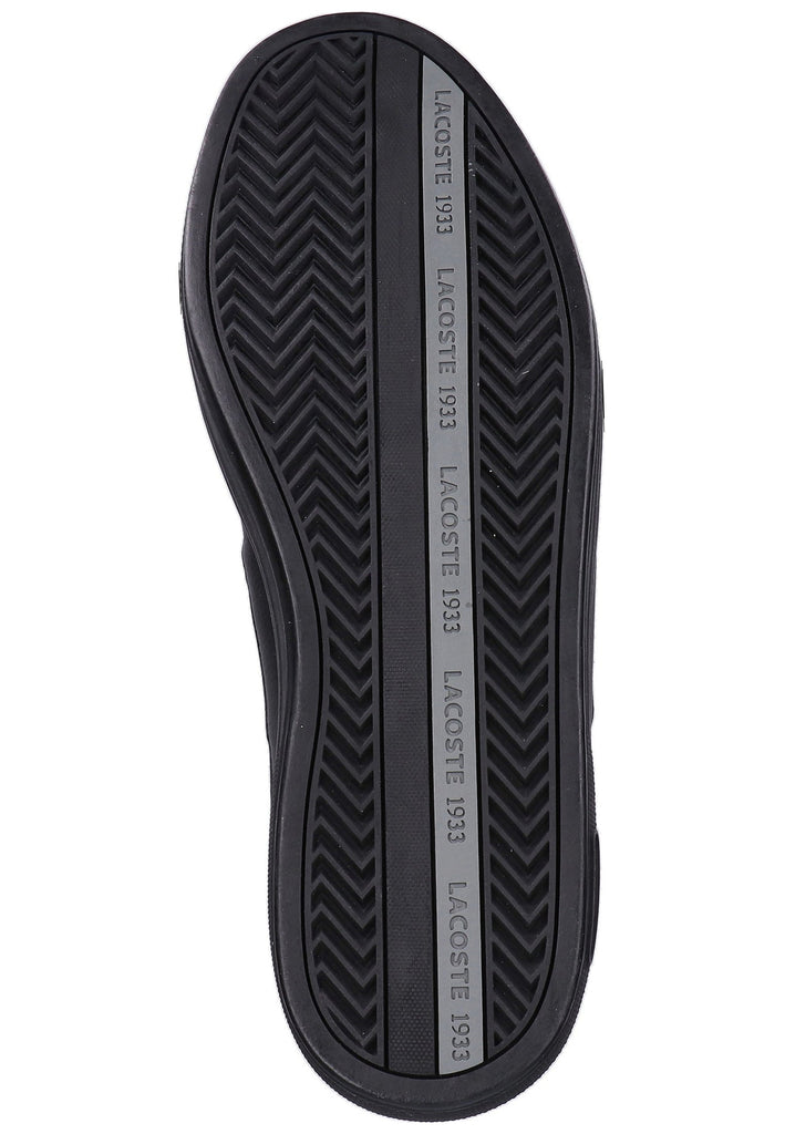 Lacoste Sneaker Leder Schwarz