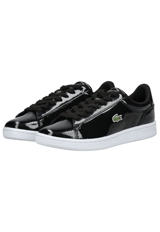 Lacoste Sneaker Leder Schwarz Lack