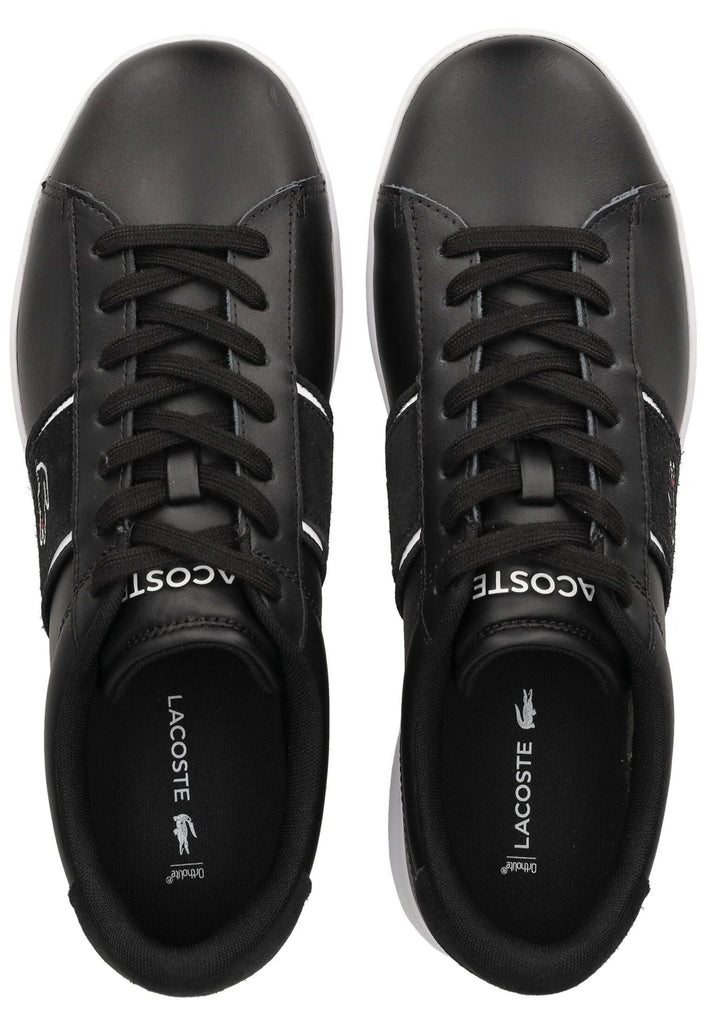Lacoste Sneaker Leder Schwarz/Weiß