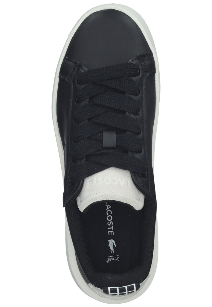 Lacoste Sneaker Leder Schwarz/Weiß