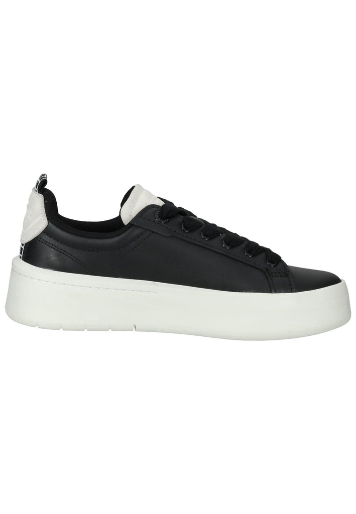 Lacoste Sneaker Leder Schwarz/Weiß