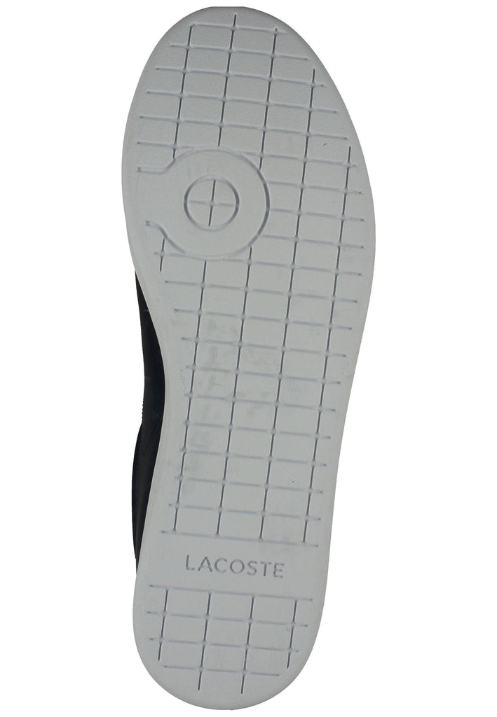 Lacoste Sneaker Leder Schwarz/Weiß