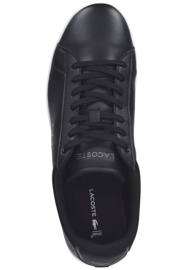 Lacoste Sneaker Leder Schwarz/Weiß