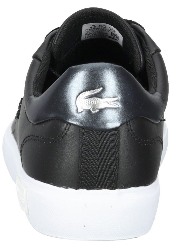 Lacoste Sneaker Leder Schwarz/Weiß