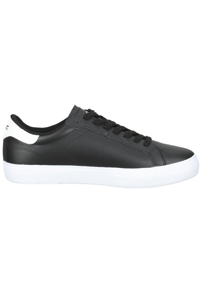 Lacoste Sneaker Leder Schwarz/Weiß