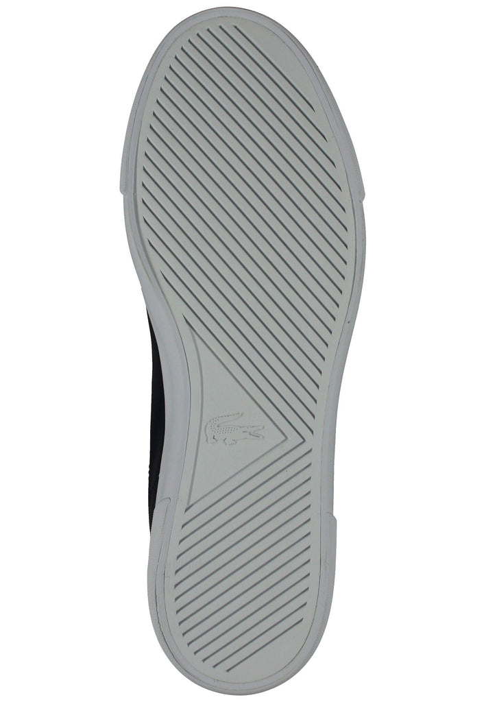 Lacoste Sneaker Leder Schwarz/Weiß