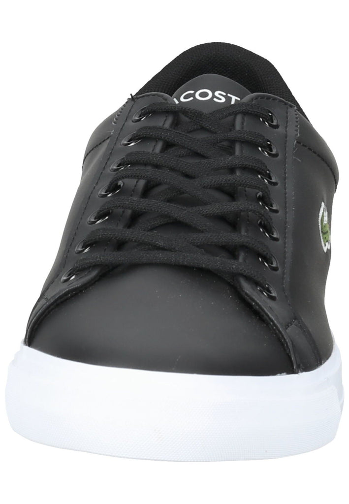 Lacoste Sneaker Leder Schwarz/Weiß