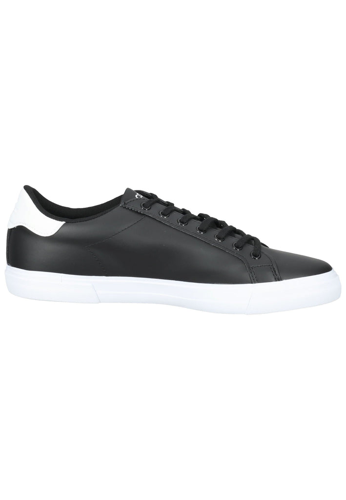 Lacoste Sneaker Leder Schwarz/Weiß