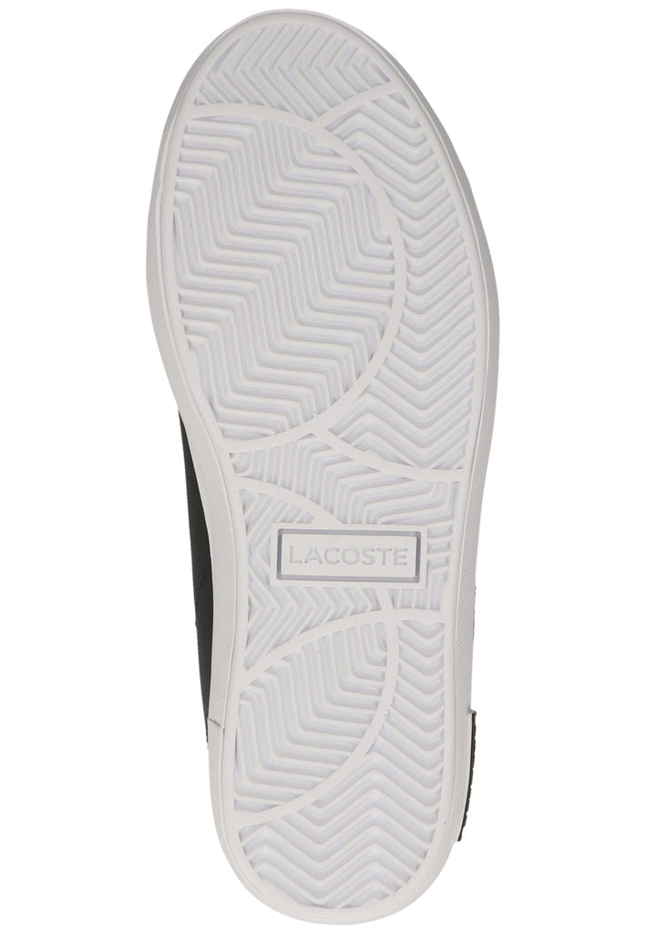 Lacoste Sneaker Leder Schwarz/Weiß