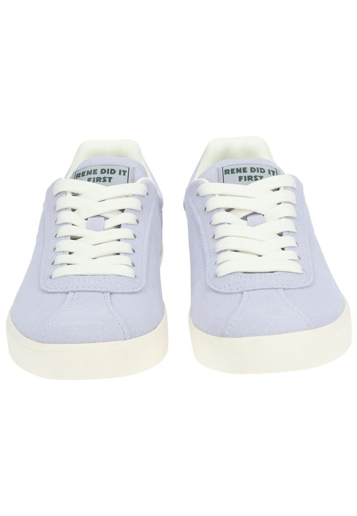 Lacoste Sneaker Leder/Synthetik Blau/Weiß