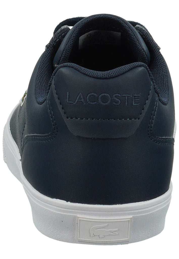 Lacoste Sneaker Leder/Synthetik Navy/Weiß