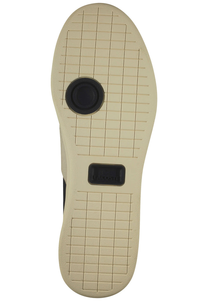 Lacoste Sneaker Leder/Synthetik Navy/Weiß