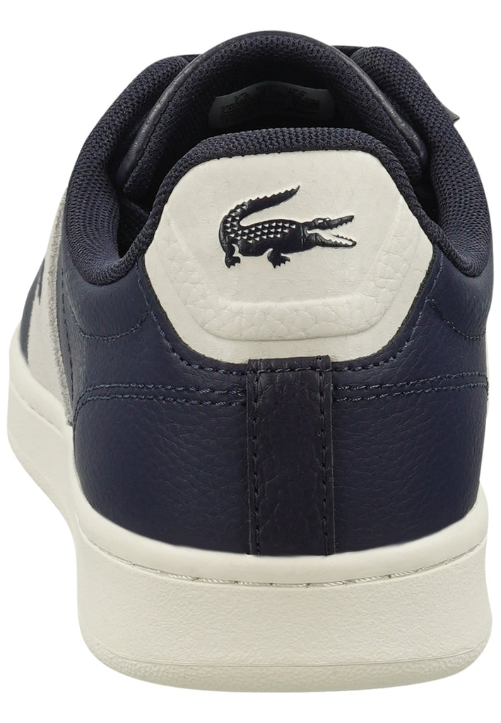 Lacoste Sneaker Leder/Synthetik Navy/Weiß