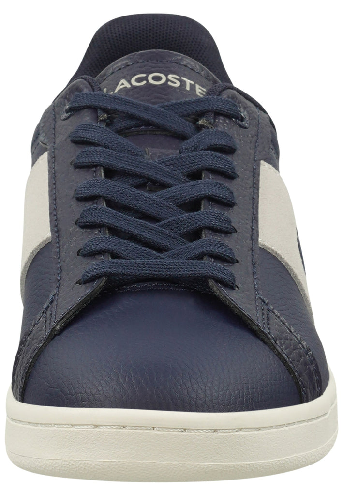Lacoste Sneaker Leder/Synthetik Navy/Weiß