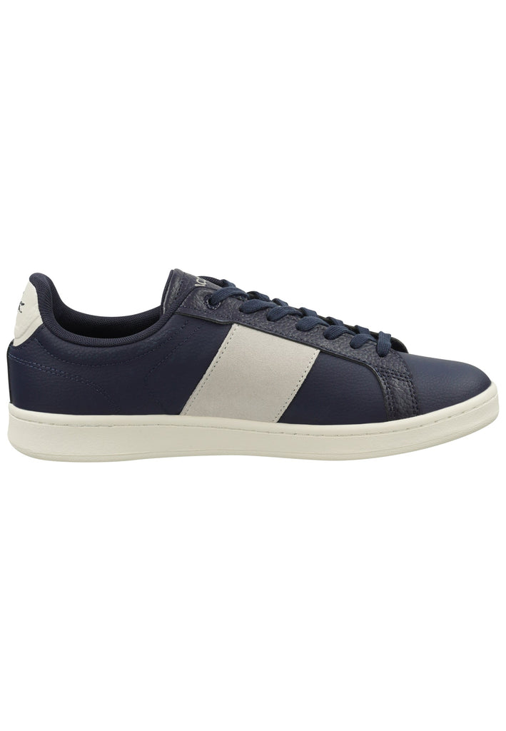 Lacoste Sneaker Leder/Synthetik Navy/Weiß