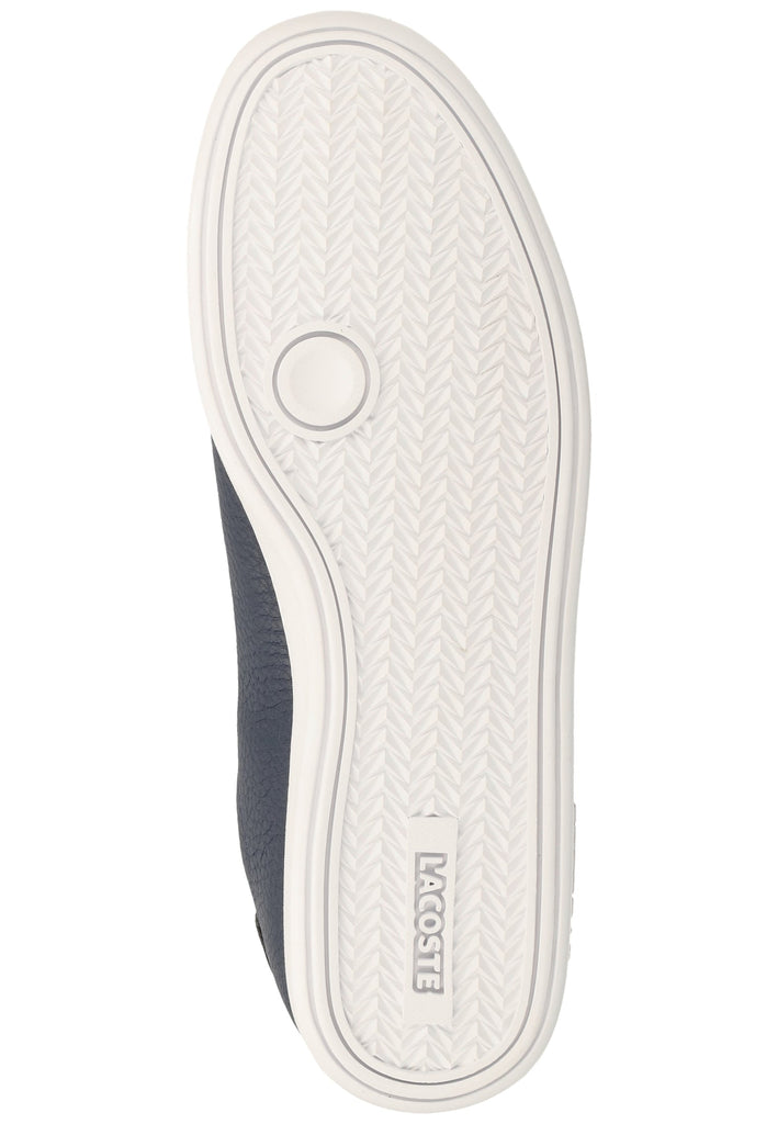 Lacoste Sneaker Leder/Synthetik Navy/Weiß