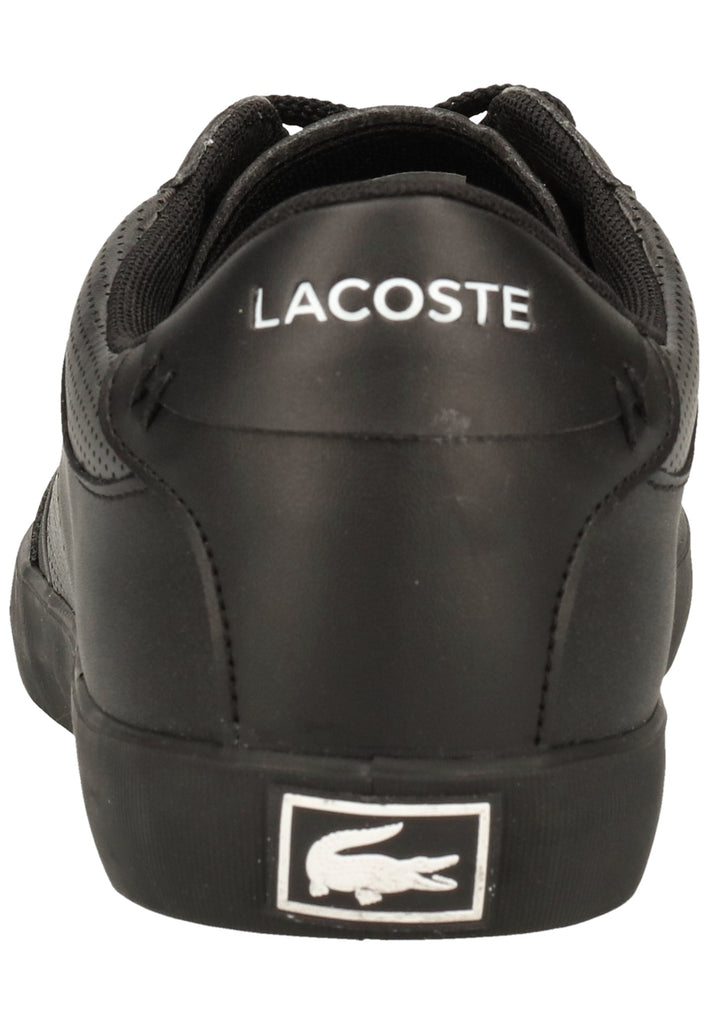 Lacoste Sneaker Leder/Synthetik Schwarz