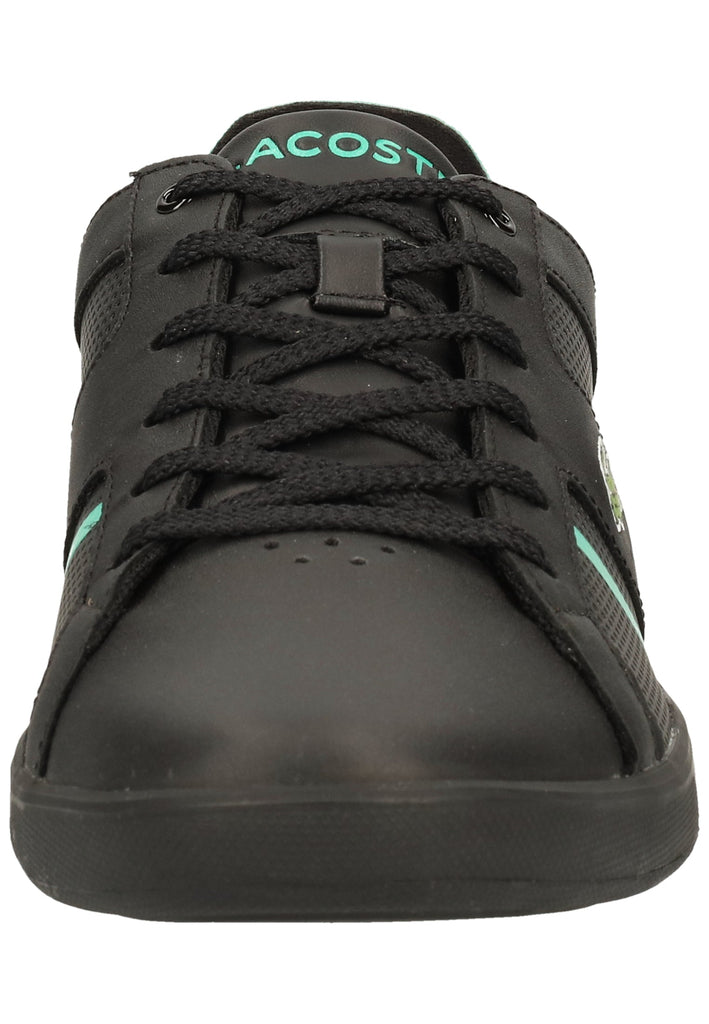 Lacoste Sneaker Leder/Synthetik Schwarz/Grün