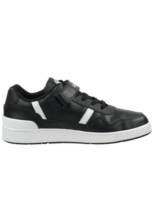Lacoste Sneaker Leder/Synthetik Schwarz/Weiß