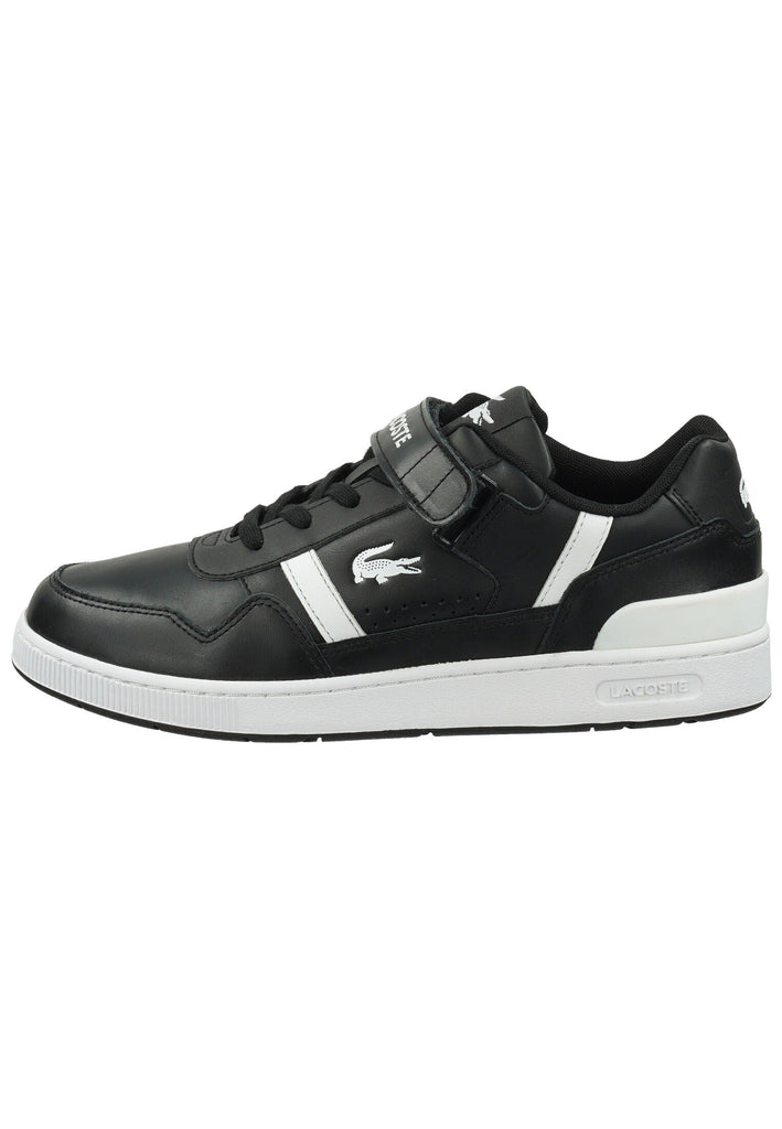 Lacoste Sneaker Leder/Synthetik Schwarz/Weiß