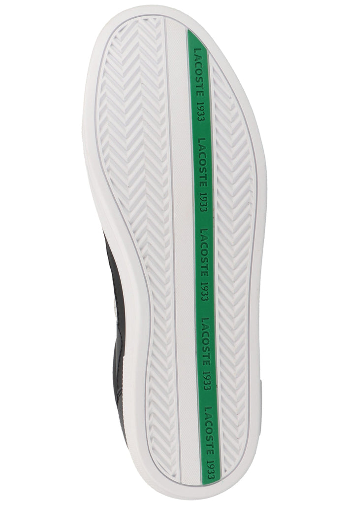 Lacoste Sneaker Leder/Synthetik Schwarz/Weiß
