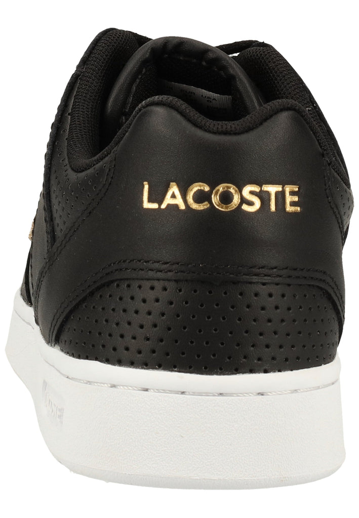 Lacoste Sneaker Leder/Synthetik Schwarz/Weiß