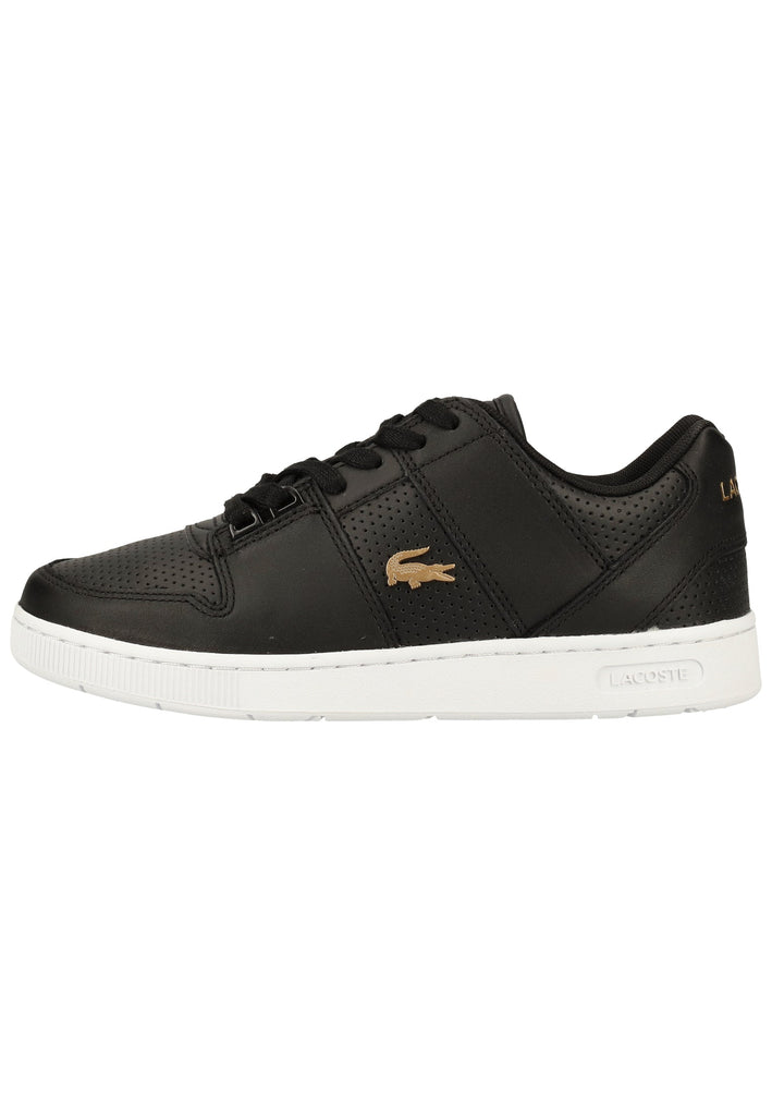 Lacoste Sneaker Leder/Synthetik Schwarz/Weiß
