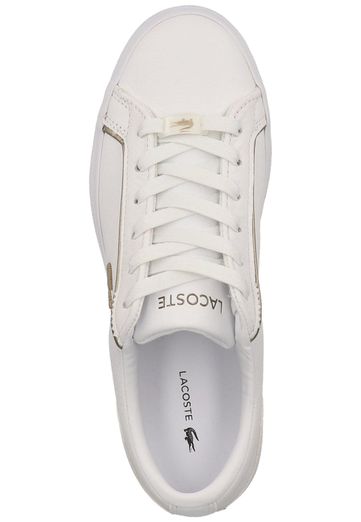 Lacoste Sneaker Leder/Synthetik Weiß
