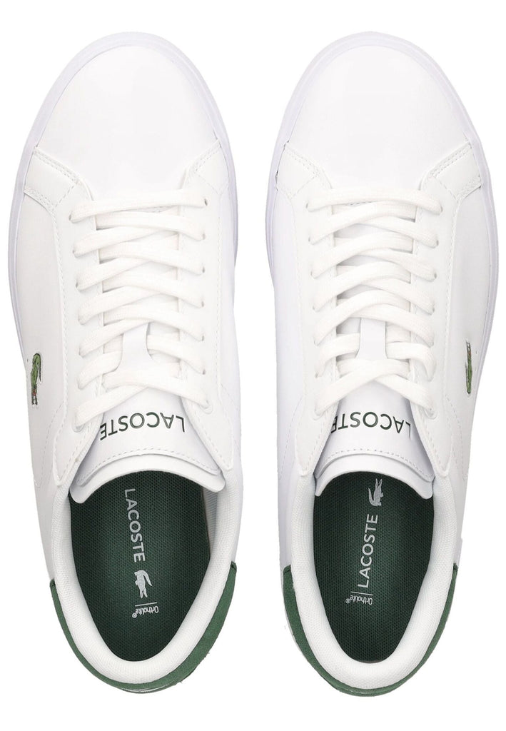 Lacoste Sneaker Leder/Synthetik Weiß/Grün
