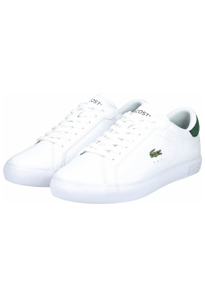 Lacoste Sneaker Leder/Synthetik Weiß/Grün
