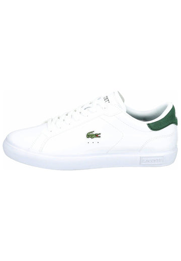 Lacoste Sneaker Leder/Synthetik Weiß/Grün