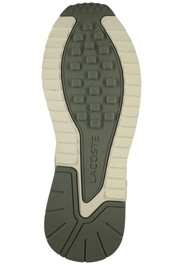 Lacoste Sneaker Leder/Synthetik Weiß/Grün
