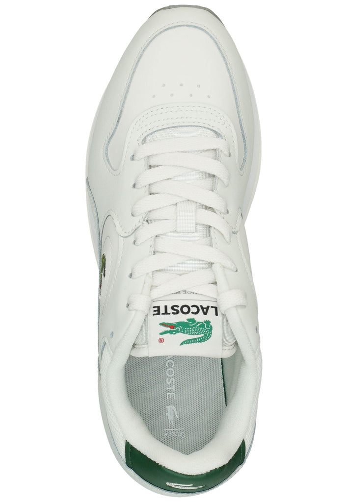 Lacoste Sneaker Leder/Synthetik Weiß/Grün