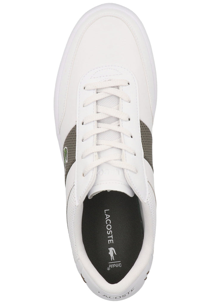 Lacoste Sneaker Leder/Synthetik Weiß/Grün