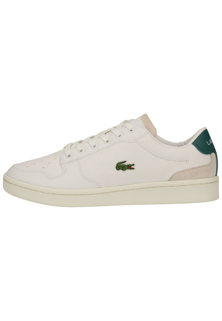 Lacoste Sneaker Leder/Synthetik Weiß/Grün