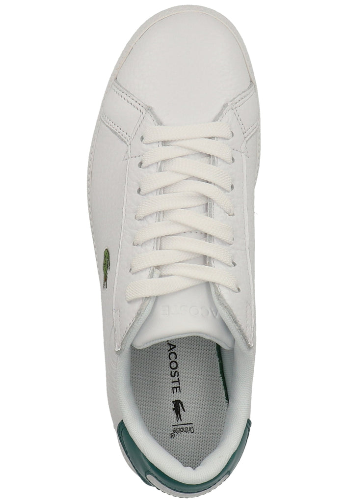 Lacoste Sneaker Leder/Synthetik Weiß/Grün