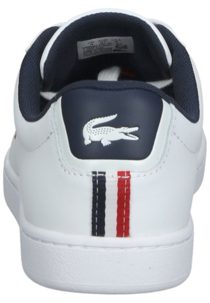 Lacoste Sneaker Leder/Synthetik Weiß/Navy