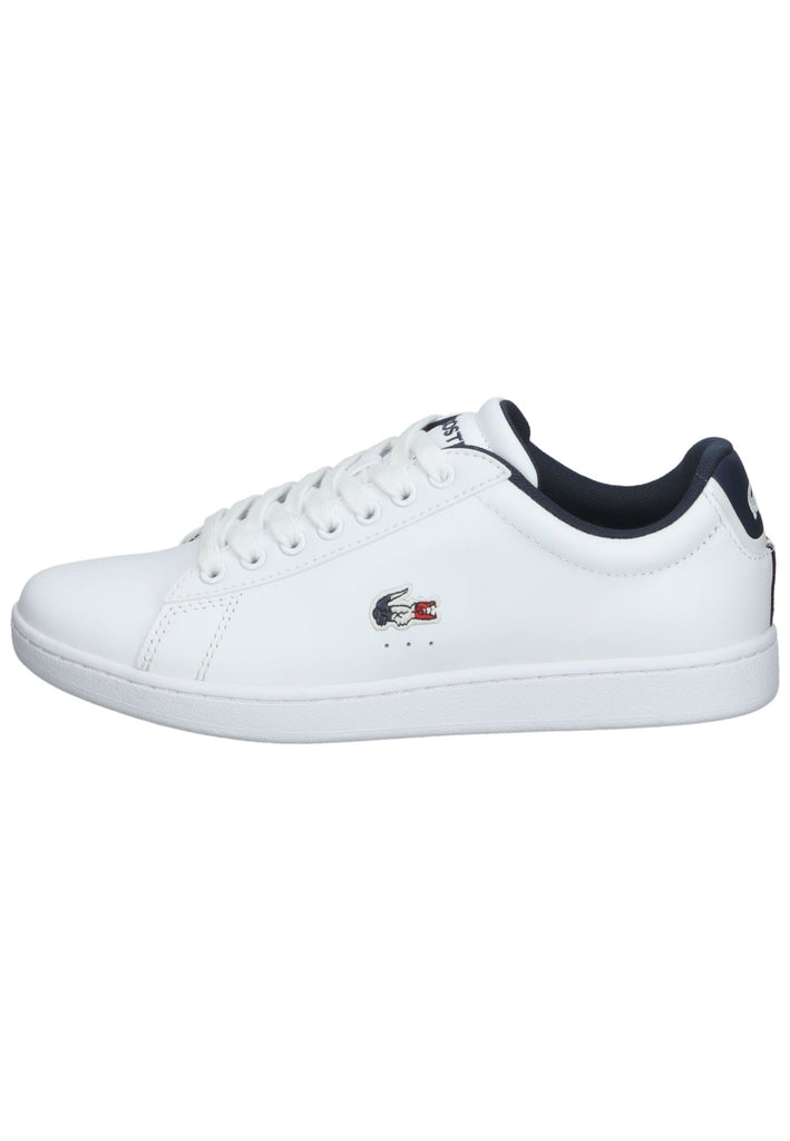 Lacoste Sneaker Leder/Synthetik Weiß/Navy