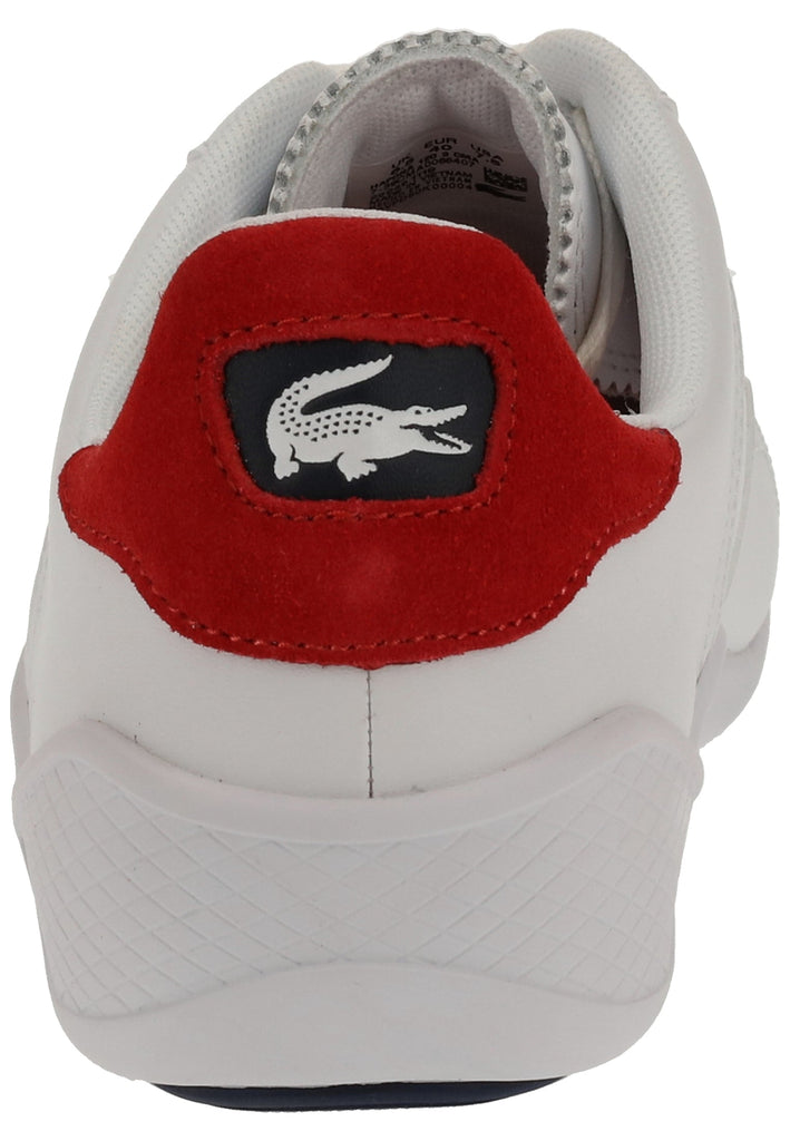 Lacoste Sneaker Leder/Synthetik Weiß/Navy