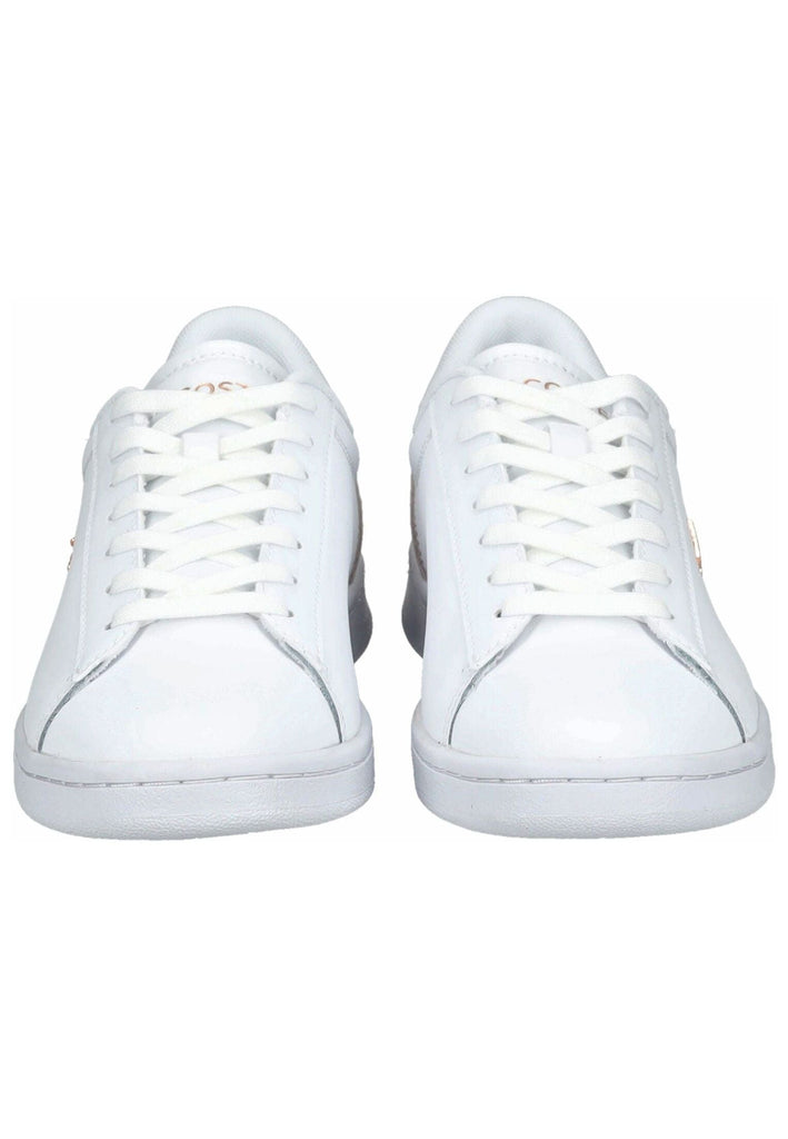 Lacoste Sneaker Leder/Synthetik Weiß/Pink