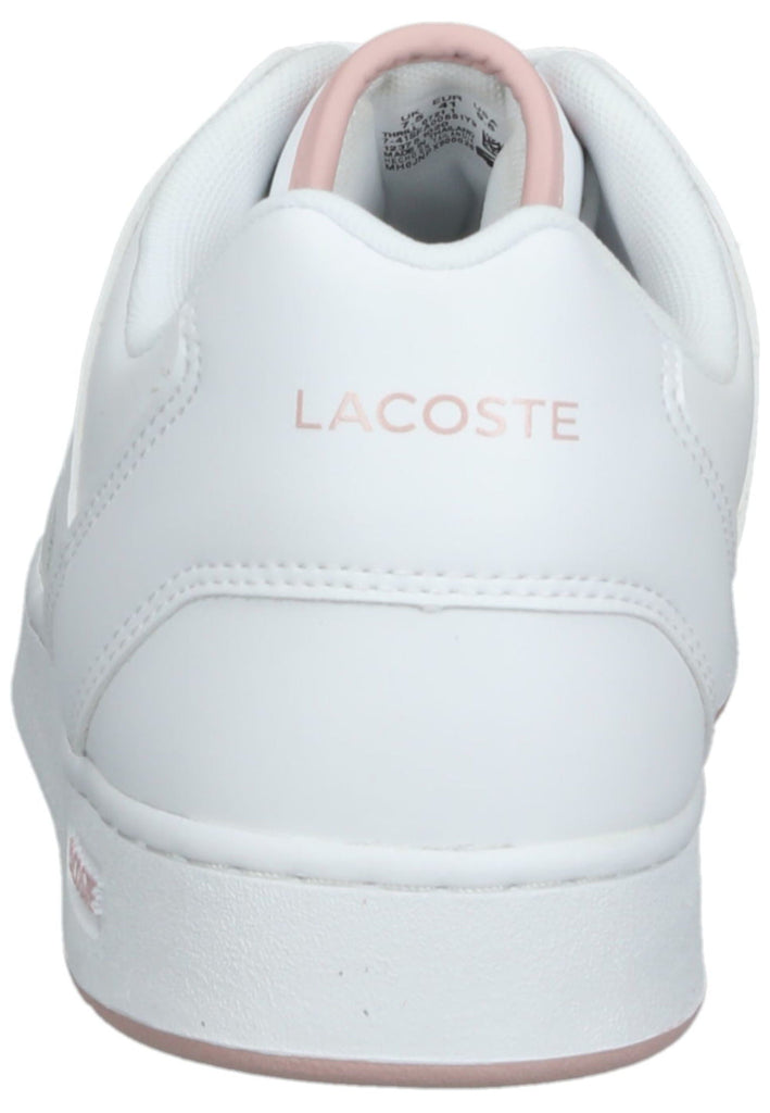Lacoste Sneaker Leder/Synthetik Weiß/Pink