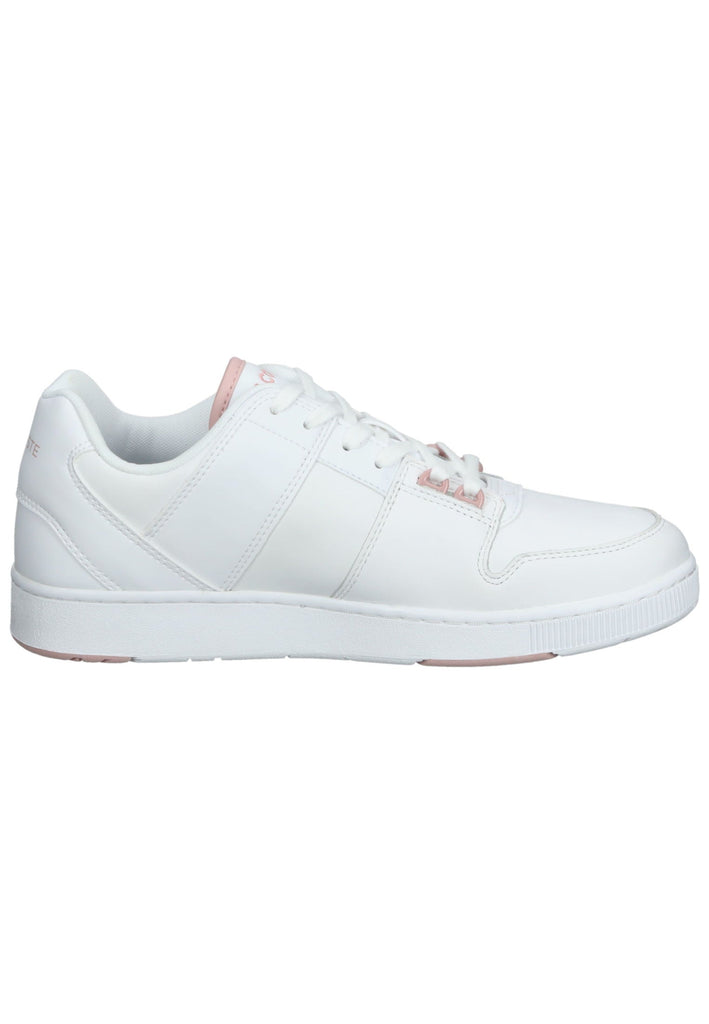 Lacoste Sneaker Leder/Synthetik Weiß/Pink