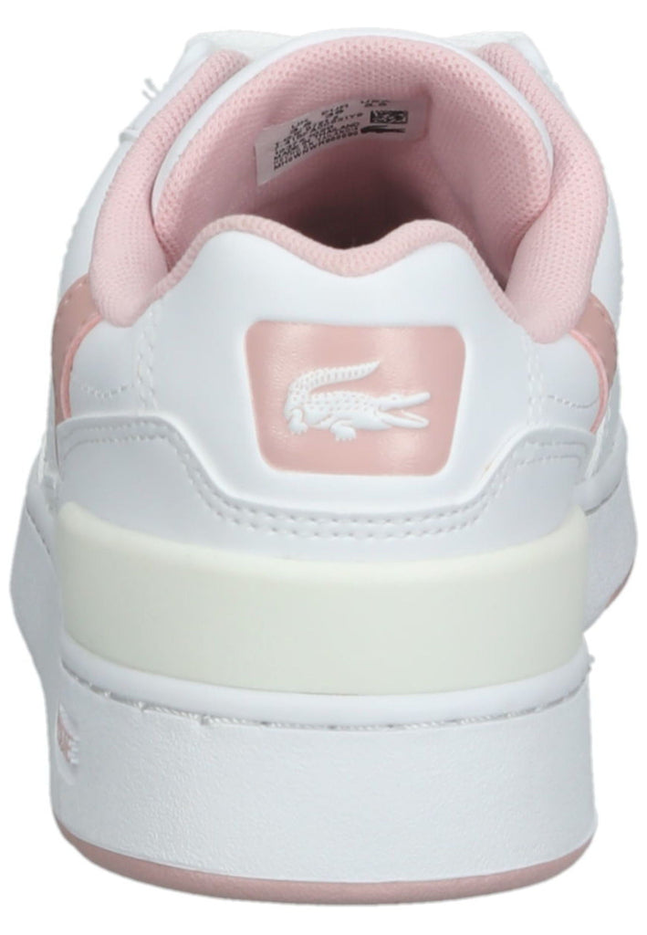 Lacoste Sneaker Leder/Synthetik Weiß/Rosa