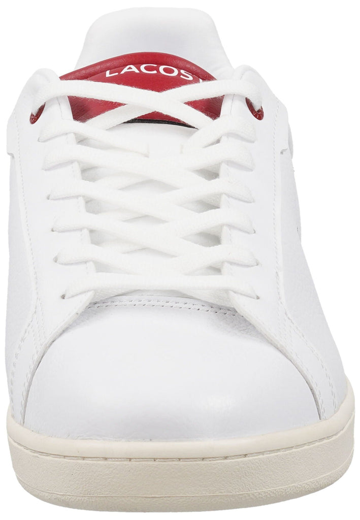 Lacoste Sneaker Leder/Synthetik Weiß/Rot