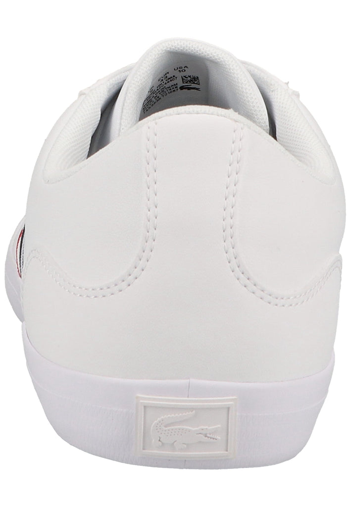 Lacoste Sneaker Leder/Synthetik Weiß/Rot