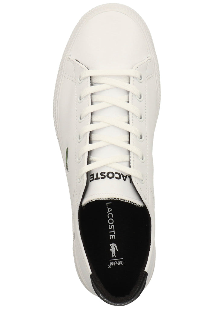 Lacoste Sneaker Leder/Synthetik Weiß/Schwarz