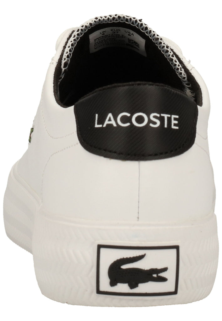 Lacoste Sneaker Leder/Synthetik Weiß/Schwarz